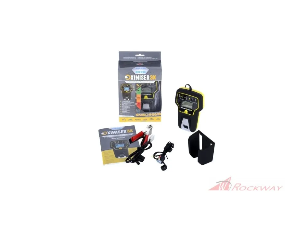 Originální nabíječka Oximiser 3X, OXFORD (12V, 0,6-3,6A, 125Ah)- 5A