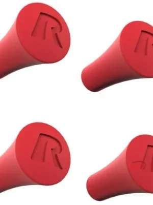 náhradní gumové koncovky pro držáky X-Ggrip, 4ks,(červené) RAM Mounts- 5A Omezená Nabídka