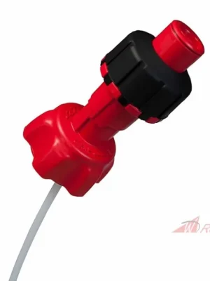 náhradní koncovka pro kanystr R15, RTECH (červená)- 5A Rychlé Dodání