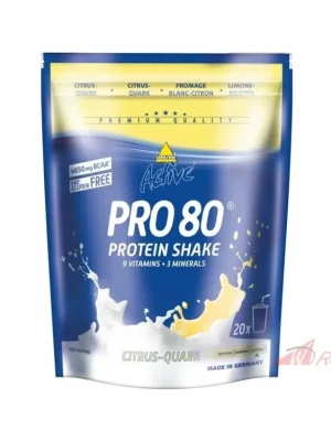 protein ACTIVE PRO 80 / 500 g Citron-tvaroh (Inkospor - Německo)- 5A Kup Teď
