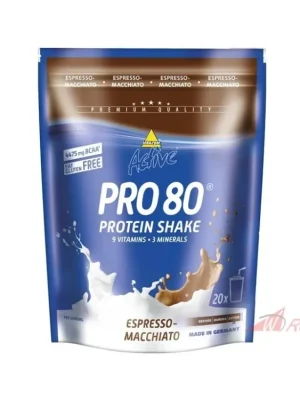 protein ACTIVE PRO 80 / 500 g Espresso macchiato (Inkospor - Německo)- 5A Novinka