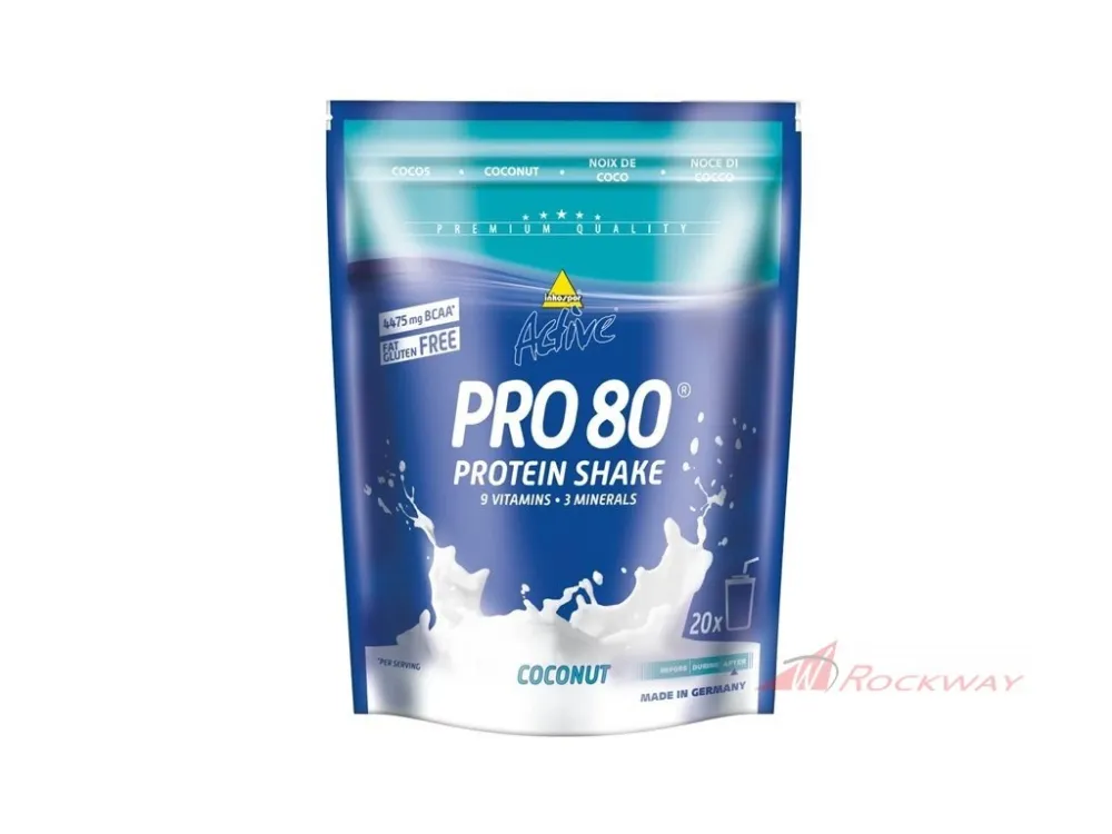 Doprava Zdarma protein ACTIVE PRO 80 / 500 g Kokos (Inkospor - Německo)- 5A