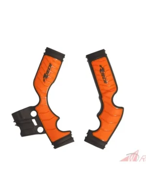 Víkendová Akce protektory rámu KTM, RTECH (sada, černo-oranžové)- 5A