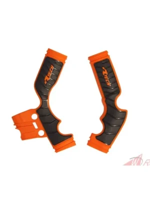 protektory rámu KTM, RTECH (sada, oranžovo-černé)- 5A Speciální Cena