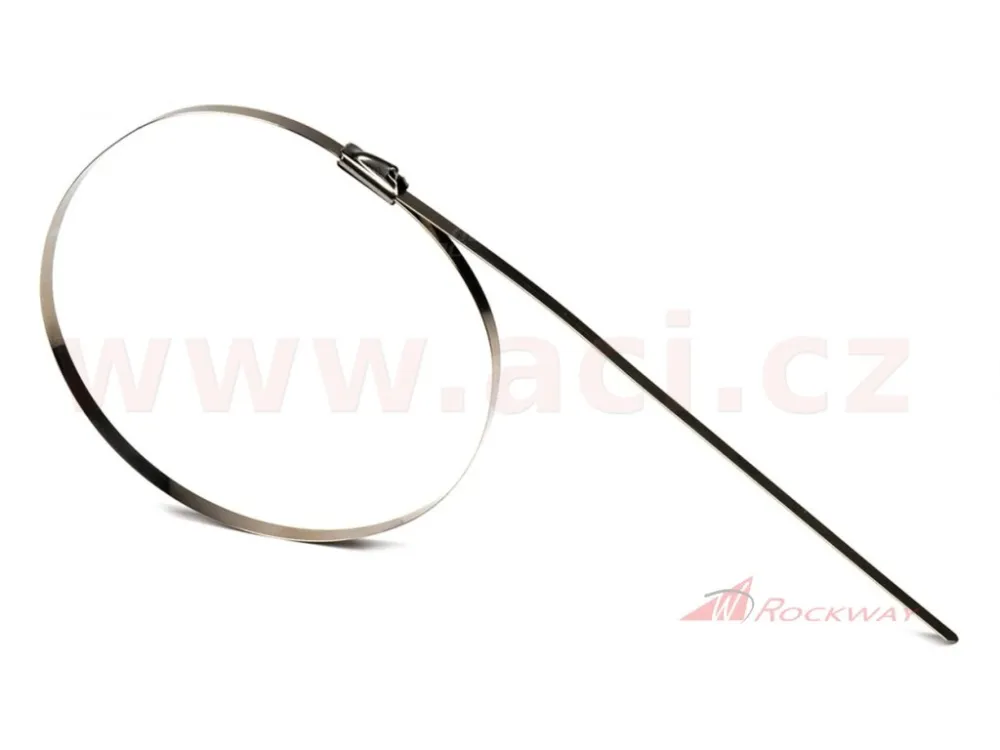 Expresní Doručení stahovací páska nerezová 4,6x200 mm (sada 100 ks)- 5A