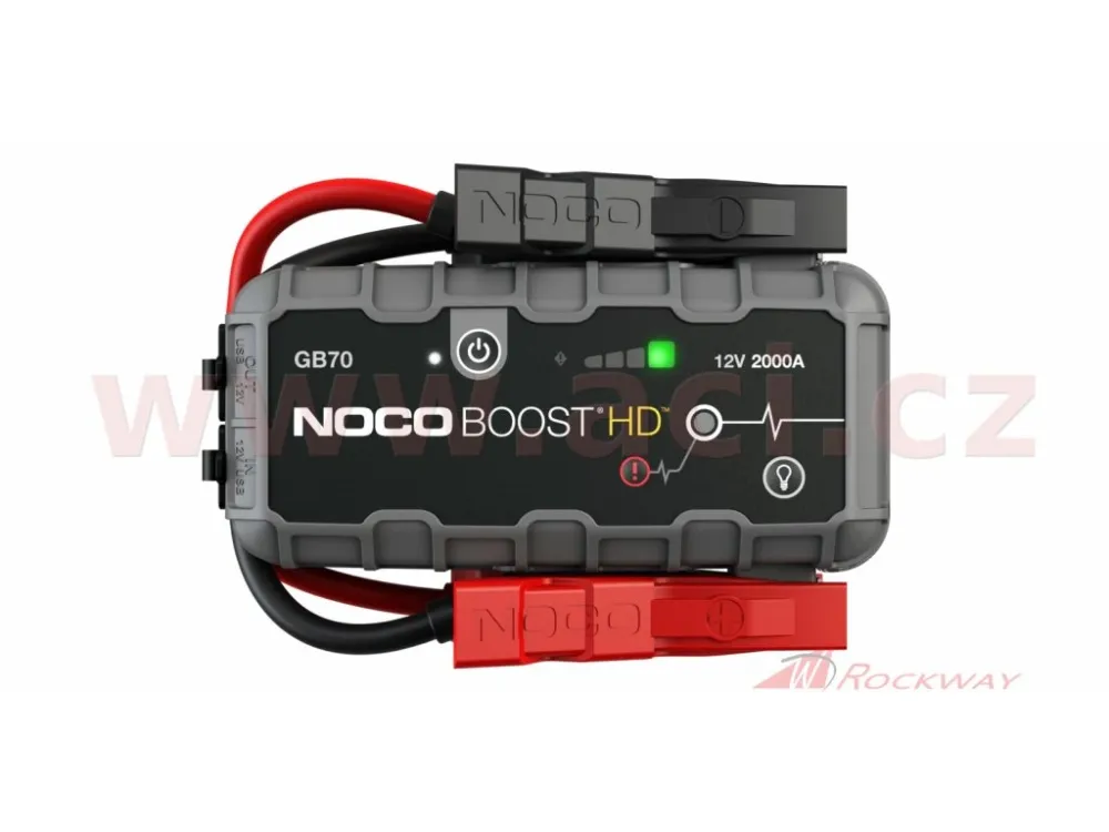 Koupit Online startovací box + power banka, startovací proud 2000 A, NOCO GENIUS BOOST HD GB70 (NOCO USA)- 5A