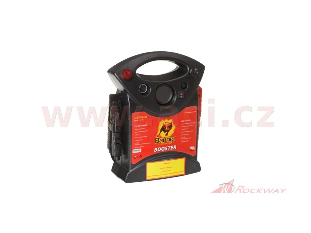 Nová Kolekce startovací zdroj BANNER BOOSTER P3 EVO MAX 12V 3100A- 5A