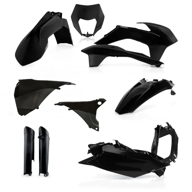 Sezónní Sleva Sada plastů ACERBIS pro KTM EXC 14-15, EXCF 14-15 černá
