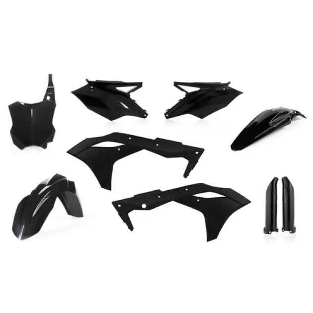 Sada plastů ACERBIS pro KAWASAKI KXF250 2017 černá Nejlepší Volba