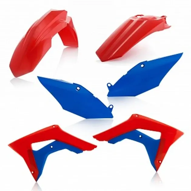 Plastový kit Acerbis pro CRF 450R17/18, CRF 250R 18 červená/modrá Originální