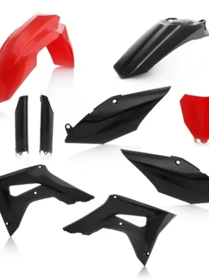 Akční Nabídka Sada plastů ACERBIS pro HONDA CRF450 17-18, CRF250 2018 černá/červená