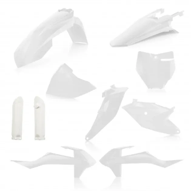 Novinka Sada plastů ACERBIS pro KTM SX85 18-24, GAS GAS MC85 21-24 bílá