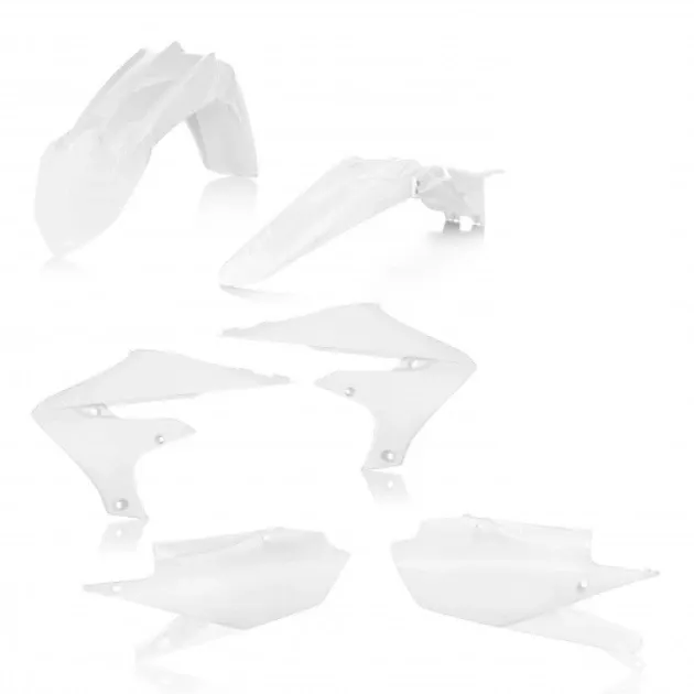 Plastový kit Acerbis pro YZF450 18/22,YZF250 19/23,WRF450 19/23,WRF250 20/23 bílá Vysoce Kvalitní