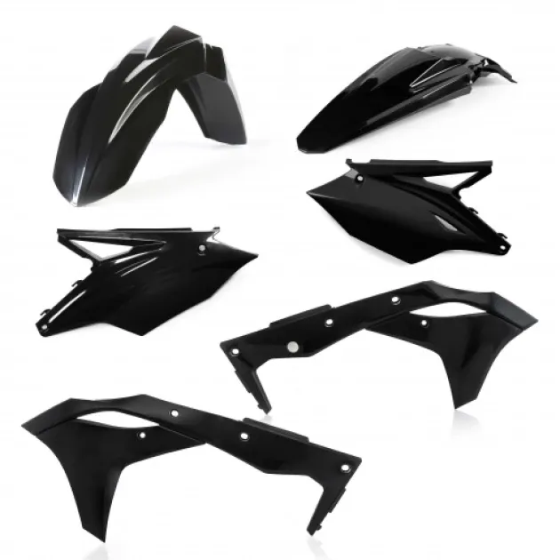 Plastový kit Acerbis pro KAWASAKI KXF 250/18 černá Dokud Zásoby Vydrží