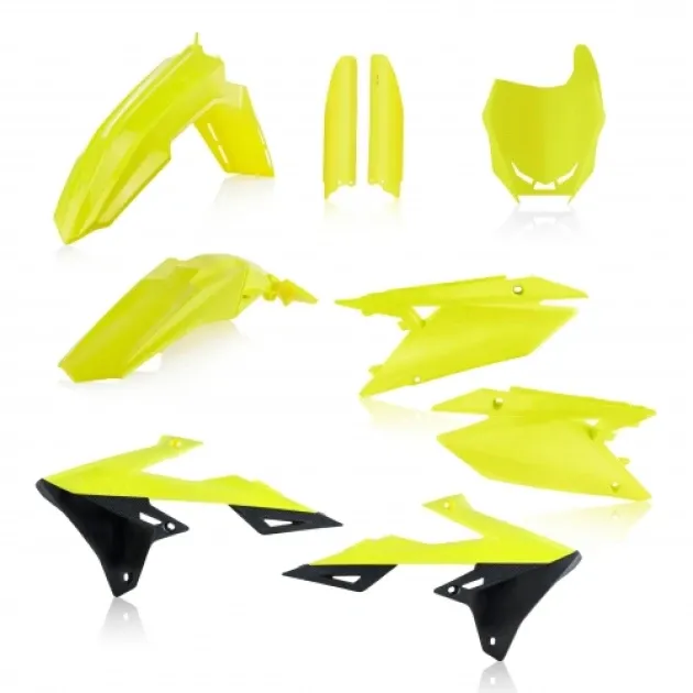 Omezená Nabídka Sada plastů ACERBIS pro SUZUKI RMZ450 18-26, RMZ250 19-26 fluo žlutá