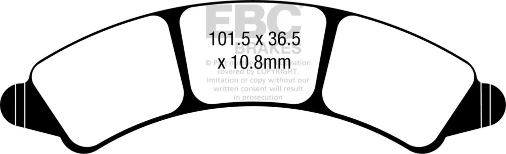 Top Prodej Brzdové destičky EBC FA728R