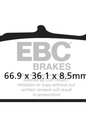 Výprodej Brzdové destičky EBC FA367/2R