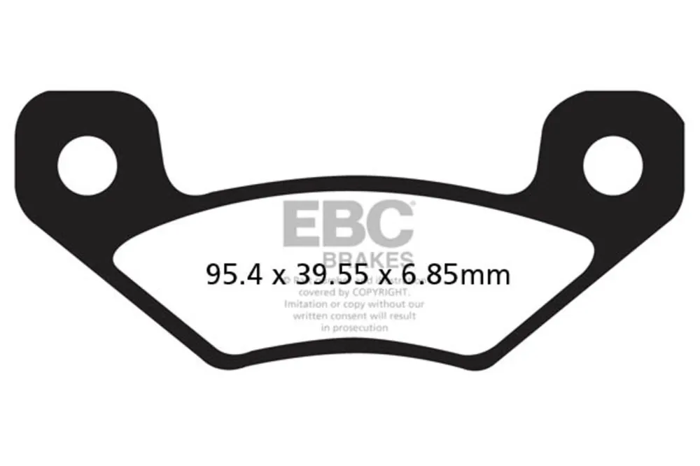 Brzdové destičky EBC FA398R Pouze Dnes