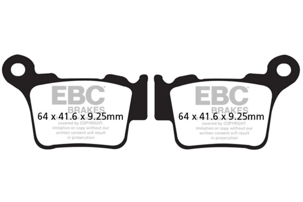 Brzdové destičky EBC FA368TT Must-Have