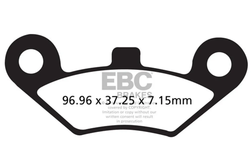Doprava Zdarma Brzdové destičky EBC FA453TT