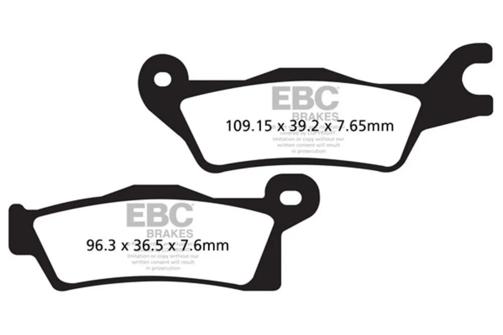 Brzdové destičky EBC FA618TT Top Prodej