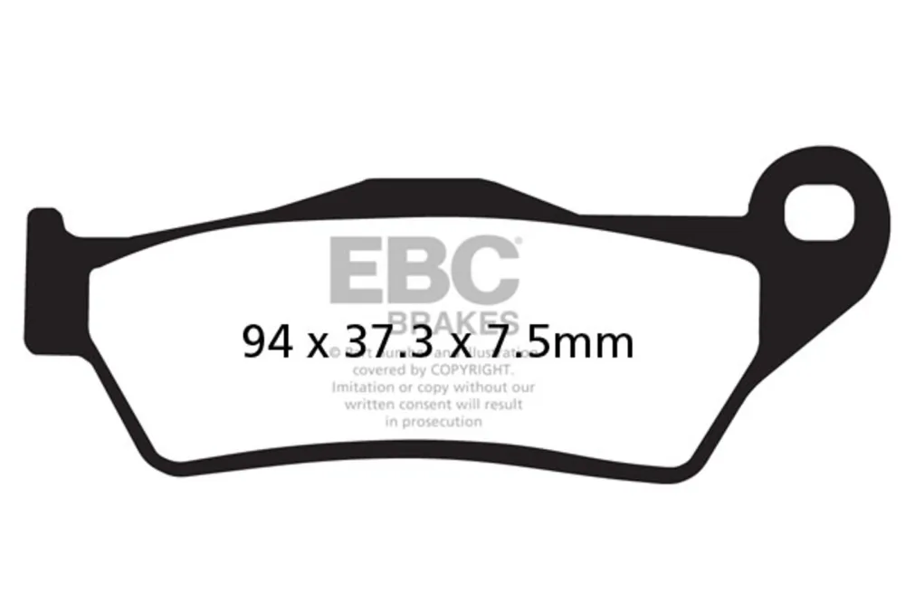 Kup Teď Brzdové destičky EBC MXS181