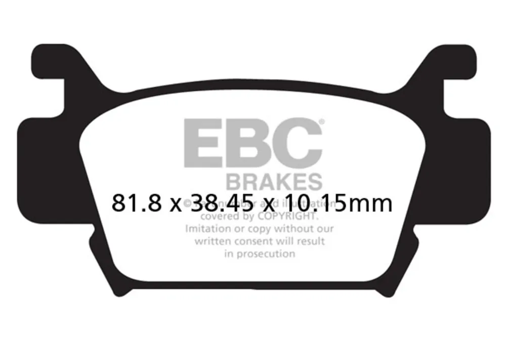 Ihned K Objednání Brzdové destičky EBC FA410R