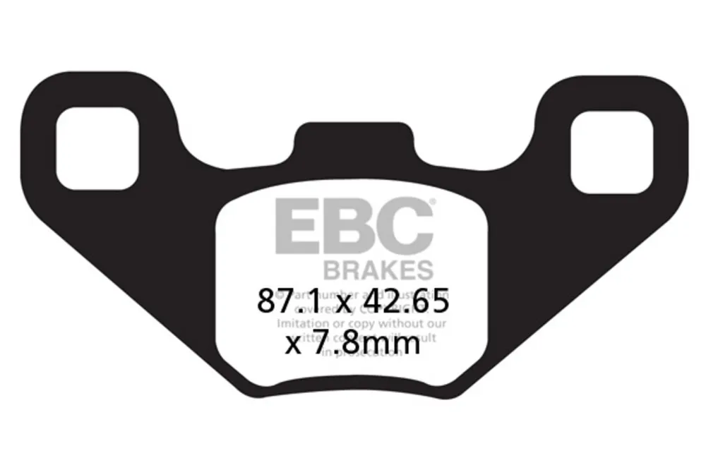 Nakupujte Hned Brzdové destičky EBC FA490R