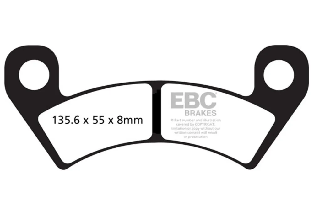Brzdové destičky EBC FA610R Top Prodej