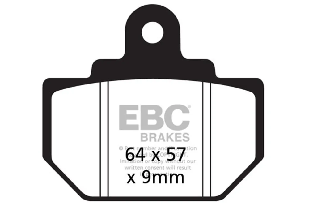 Ověřený Brzdové destičky EBC FA111R