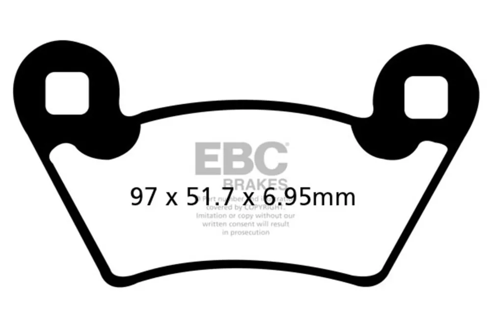 Sezónní Sleva Brzdové destičky EBC FA354R