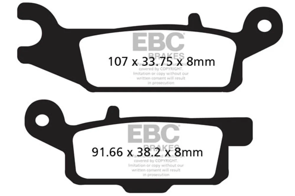 Cenově Výhodný Brzdové destičky EBC FA444R