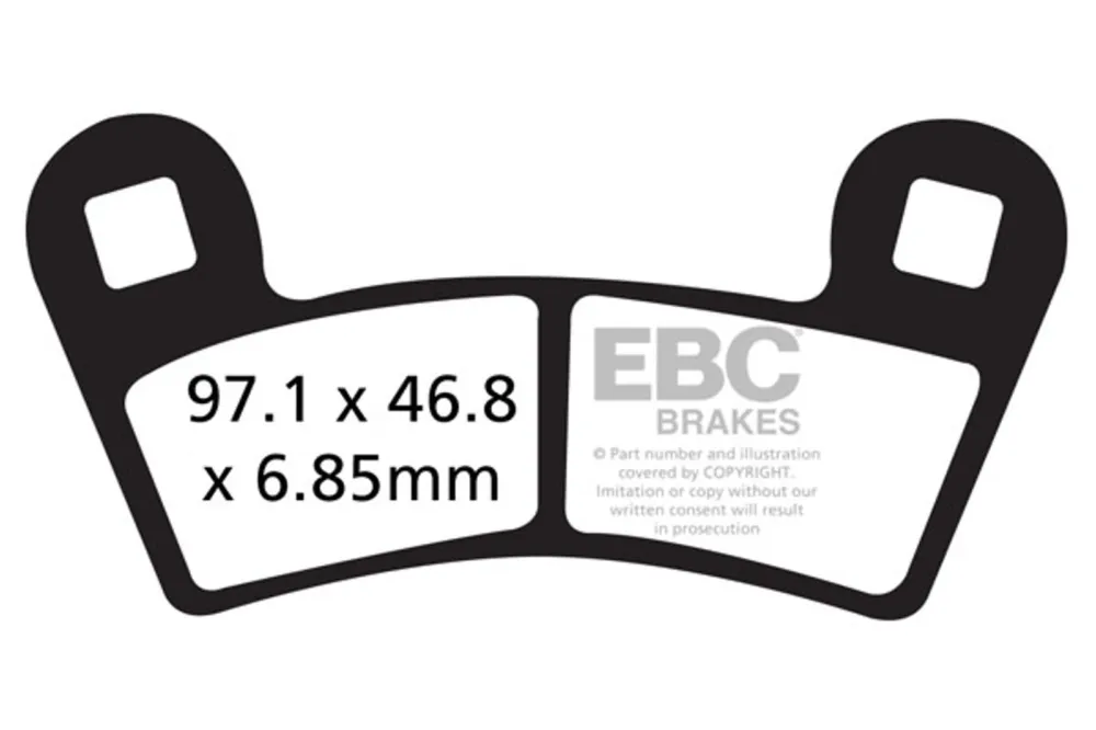 Objednat Nyní Brzdové destičky EBC FA456R