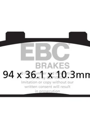 Akce Brzdové destičky EBC FA427R