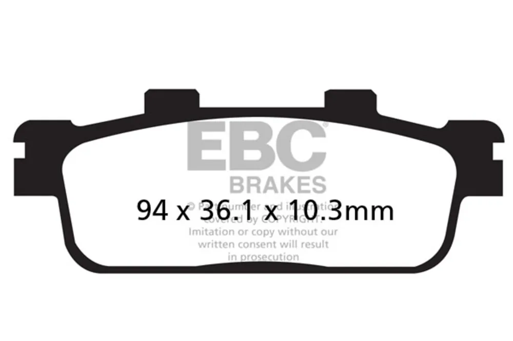 Akce Brzdové destičky EBC FA427R