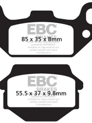 Výprodej Brzdové destičky EBC FA128R