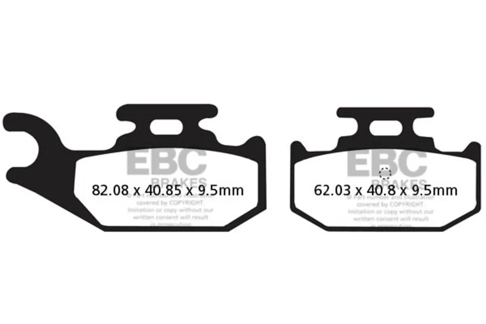 Brzdové destičky EBC FA428R Speciální Cena