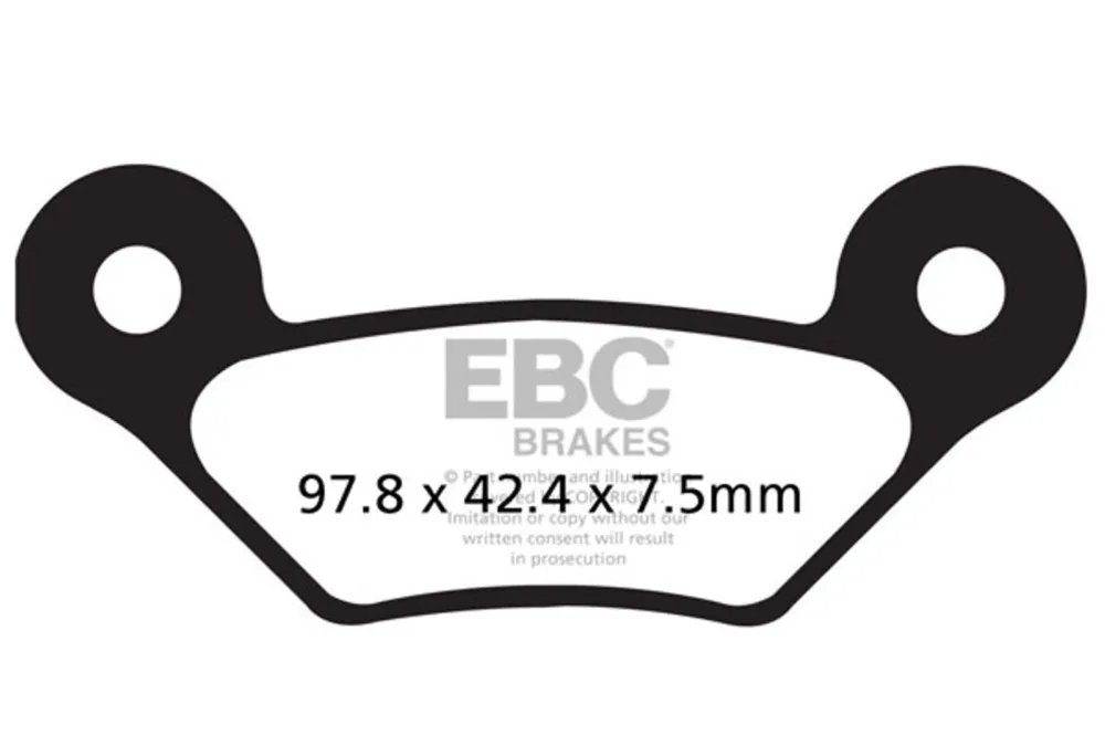 Brzdové destičky EBC FA609R Kup Teď