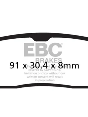 Vysoce Kvalitní Brzdové destičky EBC FA105TT