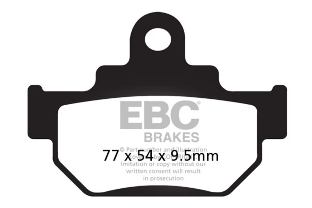 Brzdové destičky EBC FA106/2TT Super Cena
