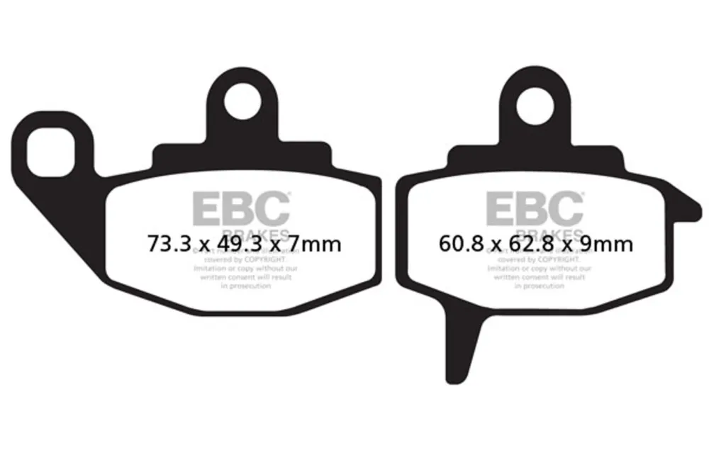 Brzdové destičky EBC FA130TT Super Cena