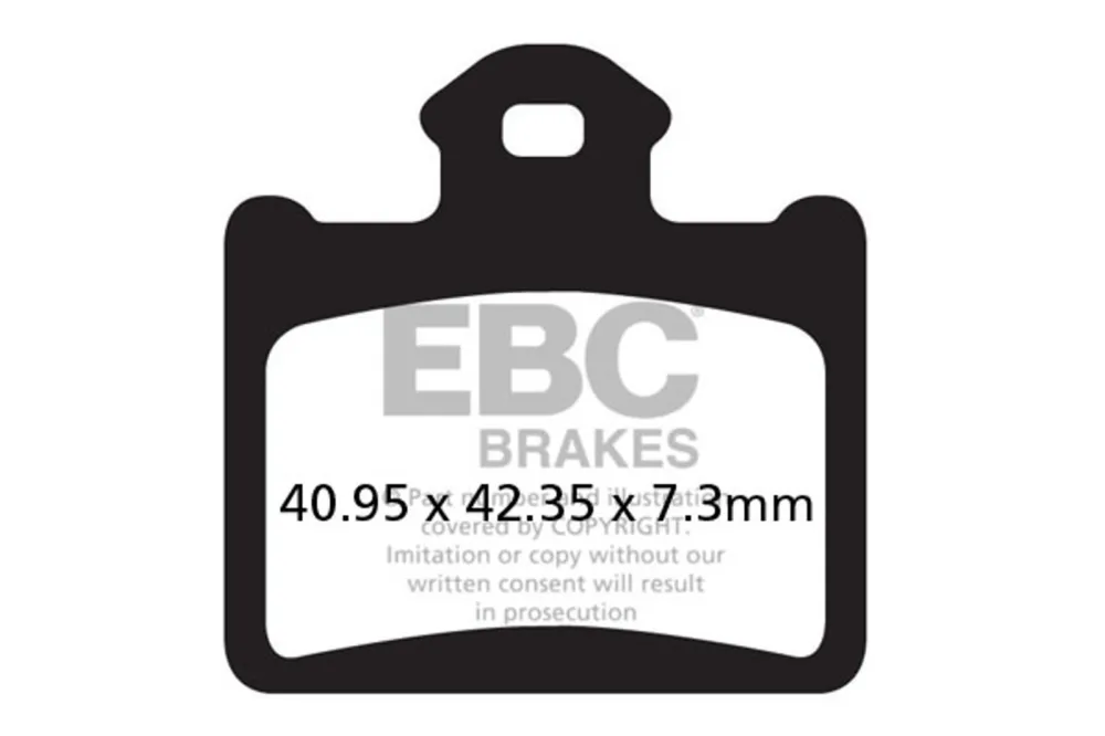 Brzdové destičky EBC FA602TT Vysoce Kvalitní