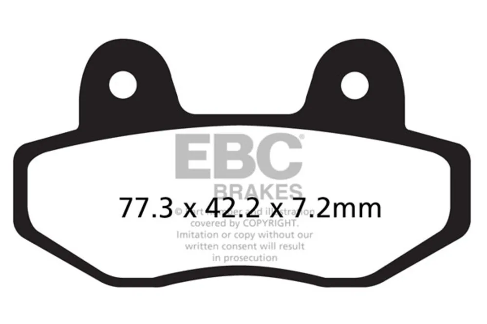 Brzdové destičky EBC FA622TT Jen Po Omezenou Doba