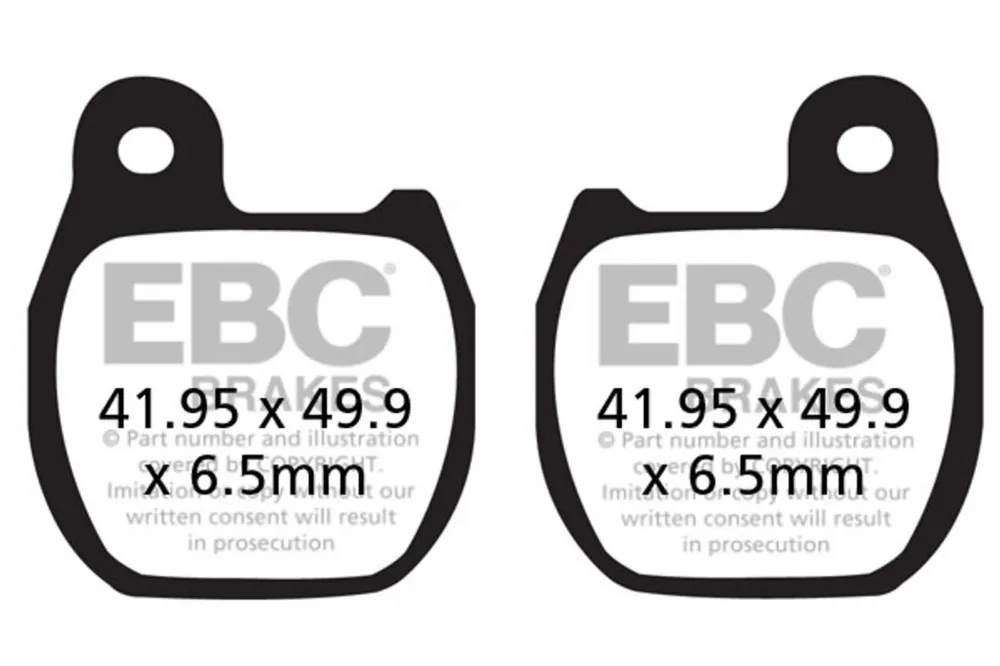 Poslední Šance Brzdové destičky EBC FA624TT