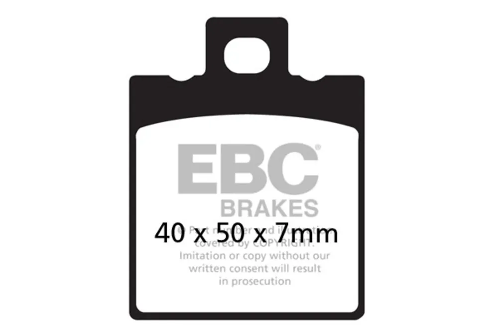 Brzdové destičky EBC FA047TT Bezpečná Platba