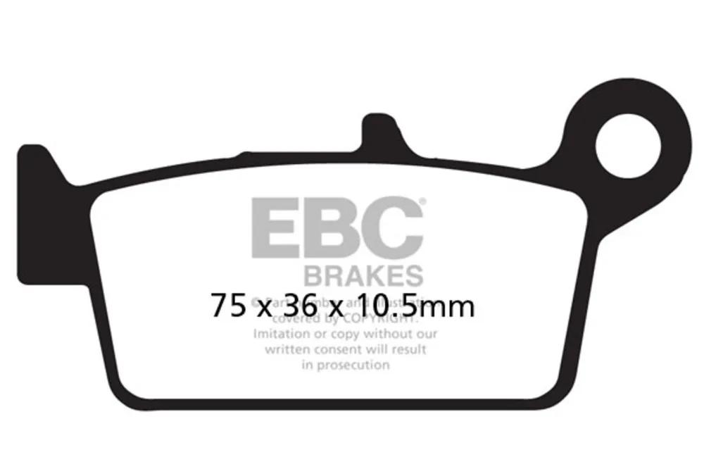 Brzdové destičky EBC MXS131 Objednat Nyní