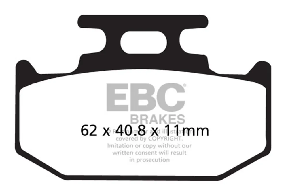 Must-Have Brzdové destičky EBC MXS152/2