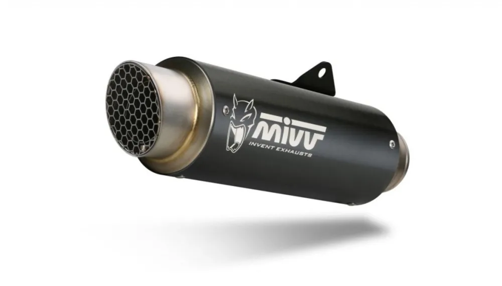Výfuk kompletní 1x1 MIVV GP PRO S.055.LXBP Černá ocel Výprodej
