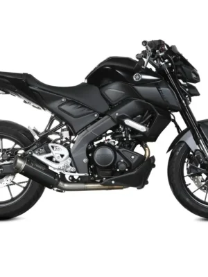 Akční Cena Výfuk kompletní 1x1 MIVV GP PRO Y.067.LXBP černá pro YAMAHA MT-125 (2020-2026); YAMAHA YZF R 125 (2019-2026)