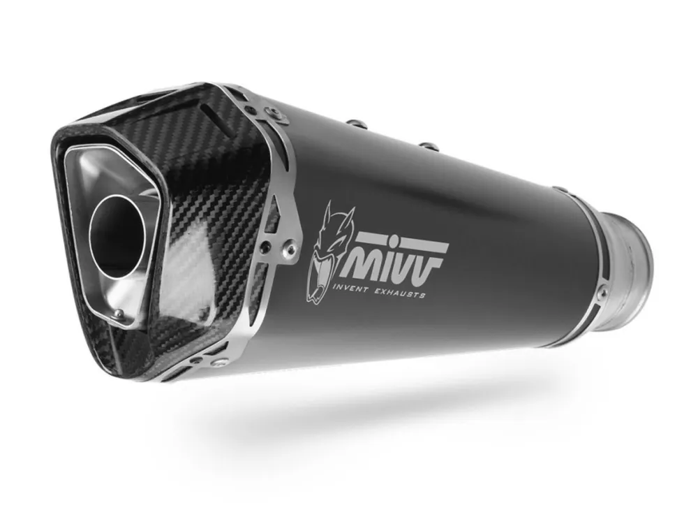 Koncovka výfuku MIVV DELTA RACE K.045.LDRB Černá ocel Must-Have